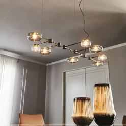 Hot 1. Design moderno ed elegante 2. Prezzo Outlet 3. Vetro di qualità 4. Facile da installare 5. Marca affidabile Plafoniere Da Soffitto