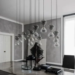 1. Design moderno ed elegante. 2. Cristallo di qualità. 3. Prezzo scontato. 4. Facile da installare. 5. Marca .^Cattelan Italia New