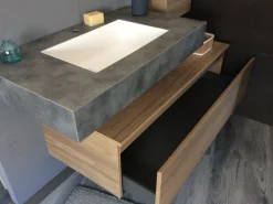 Artigianale A0 open 150 : mobile da bagno A PREZZI OUTLET- Mobili Bagno Sospeso