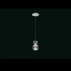 Clearance A sospensione Brillante cromo md21001002-1ach   illuminati con un ribasso esclusivo Lampade A Sospensione