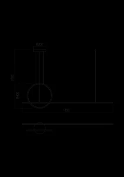 Online A sospensione Giotto redo 01-1848 Nero a prezzi convenienti Lampade A Sospensione