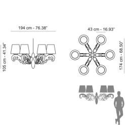 A sospensione Crown of love a prezzo Outlet^Slide