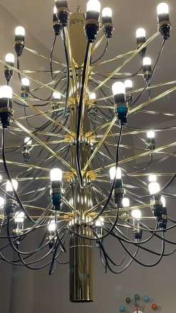 Online A sospensione 209750 Oro con forte sconto Lampade A Sospensione