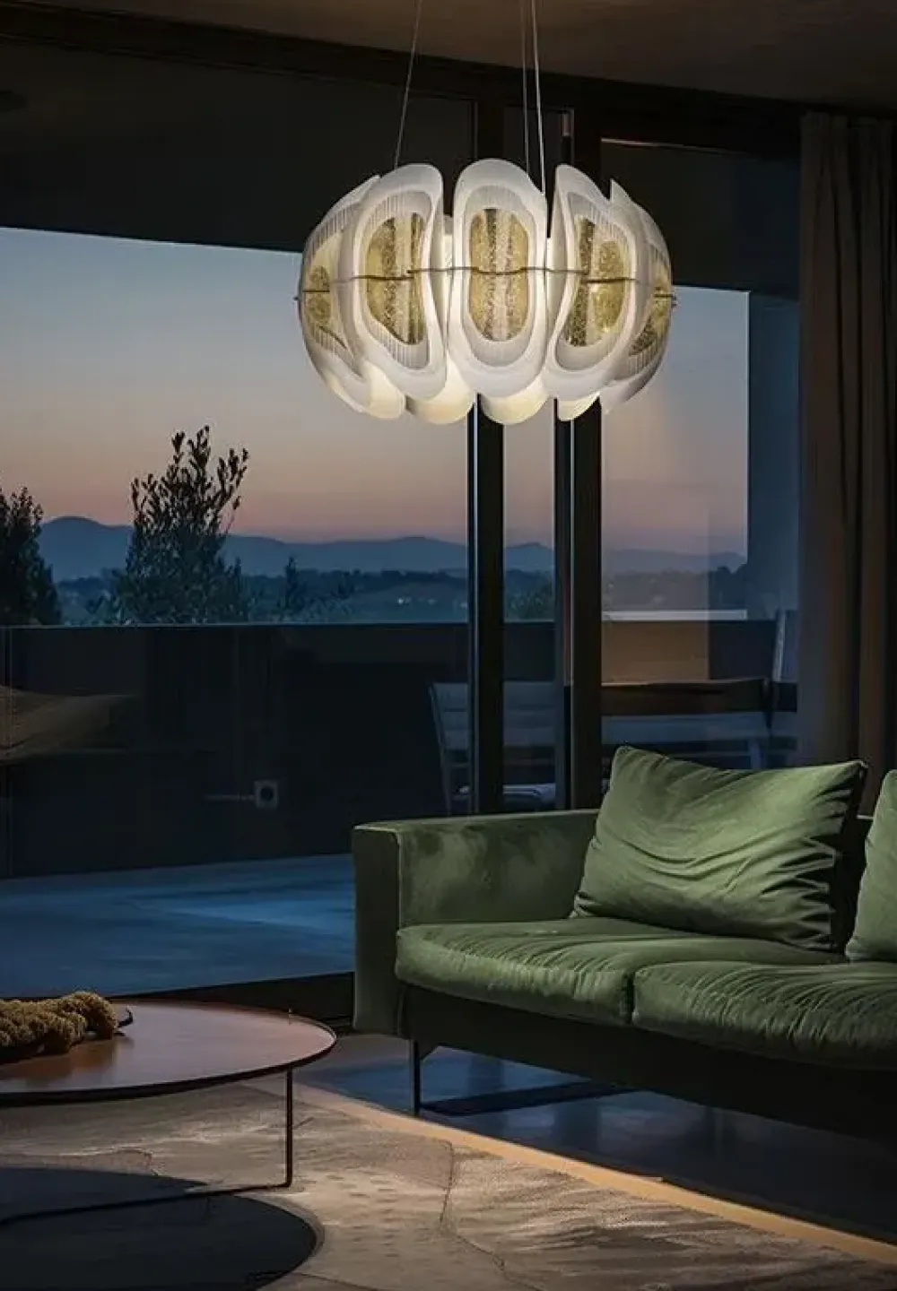 A sospensione in altro Fiordlys sospensione led 36w a prezzo scontato^Slamp Discount