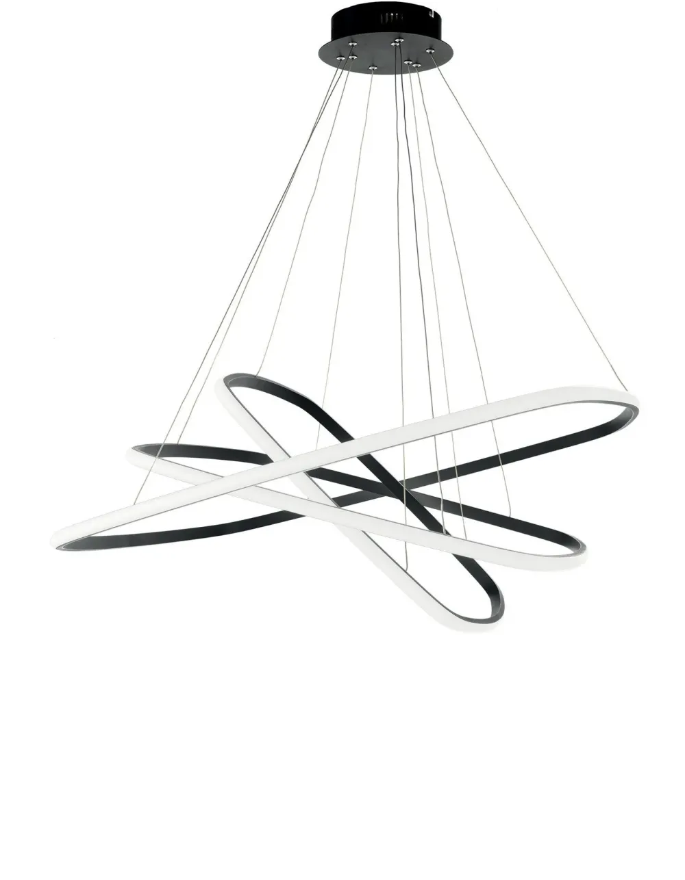 O-Luce A sospensione in metallo Ondaluce sospensione quadra a prezzo scontato- Lampade A Sospensione