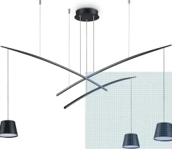 A sospensione in vetro Fish sp3   in Offerta Outlet^Ideal Lux Outlet