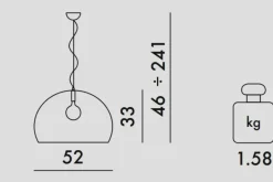 Outlet A sospensione Fl/y stile Design a prezzi outlet Lampade A Sospensione