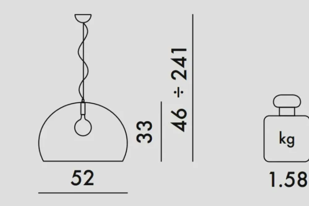 Outlet A sospensione Fl/y stile Design a prezzi outlet Lampade A Sospensione