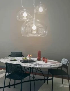 Kartell A sospensione Fly stile Moderna con forte sconto- Lampade A Sospensione