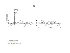 Cattelan Italia A sospensione Planeta in Offerta Outlet- Lampade A Sospensione