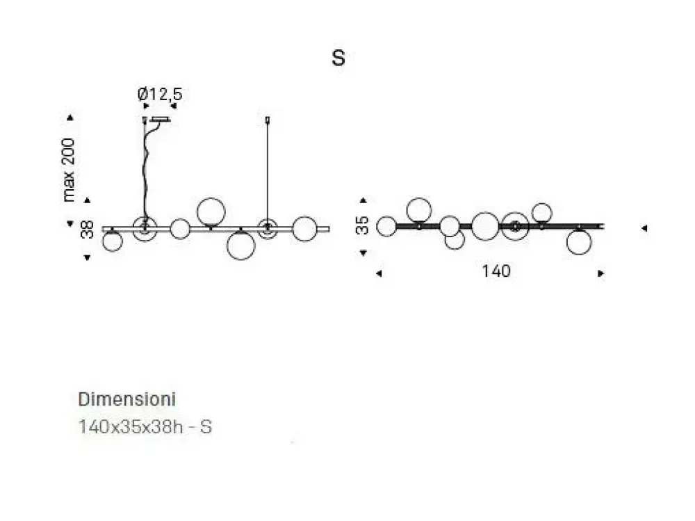 Cattelan Italia A sospensione Planeta in Offerta Outlet- Lampade A Sospensione