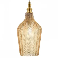 A sospensione stile Classica Cleofe s12 gea luce sospensione  vetro   in offerta Lampade A Sospensione