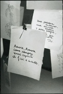 Ingo Maurer A sospensione stile Design Zettel in saldo- Lampade A Sospensione