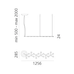 Hot A sospensione stile Moderna Led net line 125 45w  artemide a prezzi outlet Lampade A Sospensione