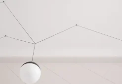 Hot A sospensione string light touch dim – testa a sfera – cavo 12mt in Offerta Outlet Lampade A Sospensione