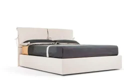 New Acquista il Letto imbottito con contenitore Ginestra gm a prezzo scontato! Letti