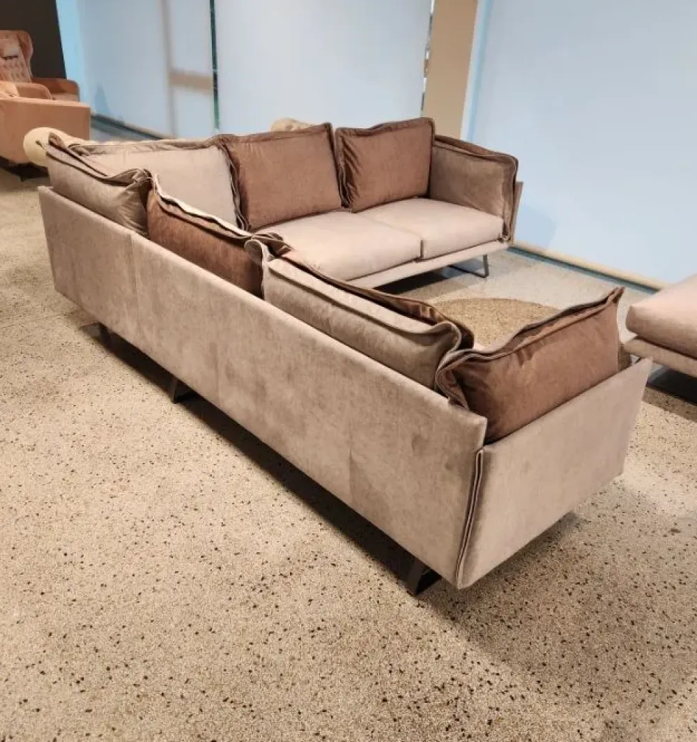 Online Angolare Divano luxury velluto e piuma in OFFERTA - 45% Divani