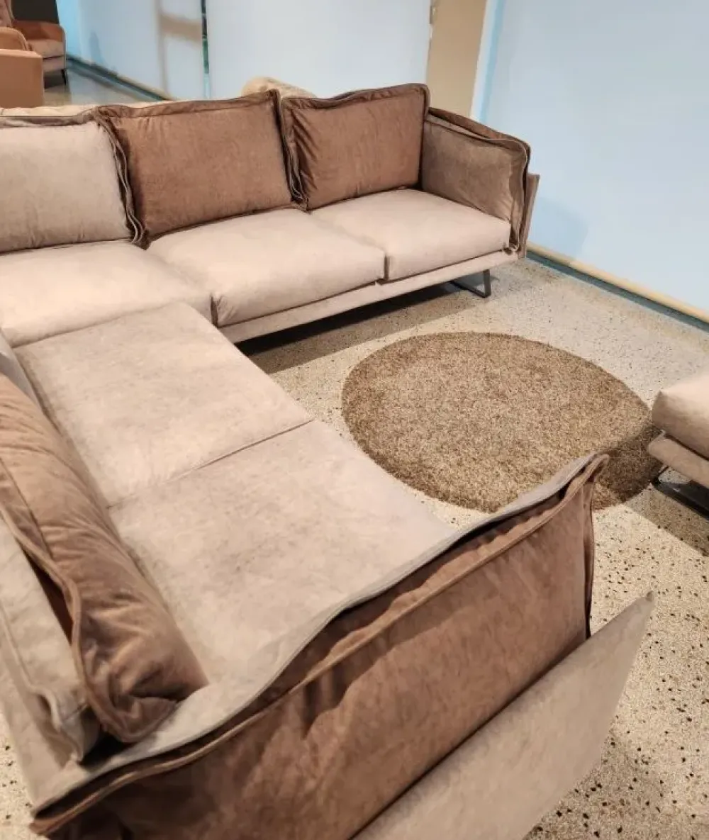 Online Angolare Divano luxury velluto e piuma in OFFERTA - 45% Divani