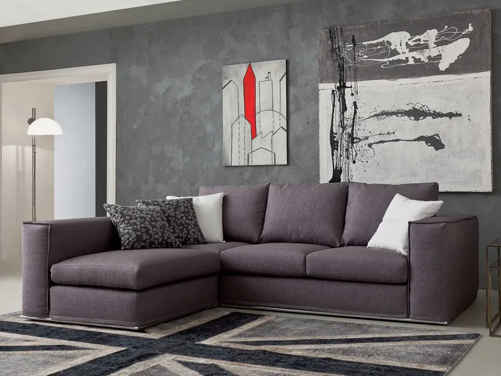 Angolare Salotto modello angolo ad un prezzo conveniente^Crippa Salotti Sale