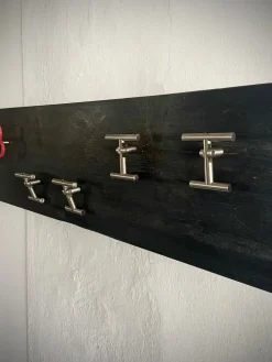 Discount Appendiabiti minimal kimbt01 in metallo in Offerta Outlet Appendiabiti