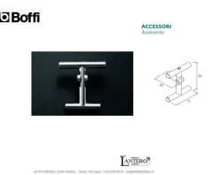 Discount Appendiabiti minimal kimbt01 in metallo in Offerta Outlet Appendiabiti