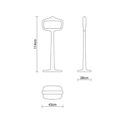 Appendiabiti design Bobo a prezzi convenienti^Battistella Online