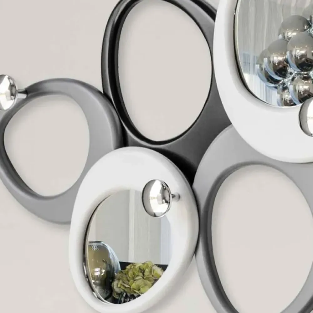 Appendiabiti Appendiabiti molecole in specchio a prezzo scontato^Pintdecor New