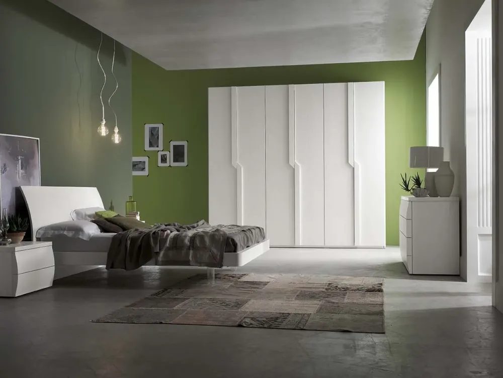 Approfitta dello sconto 30% sul letto Parentesi con testiera imbottita di^Santalucia Outlet