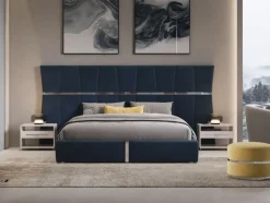 Md work Approfitta dello sconto 38% sul letto Letto luxury maxi acciaio velluto di- Letti