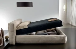 Approfitta dello sconto 41% sul letto Letto in piuma diversi rivestimenti possibili di Letti