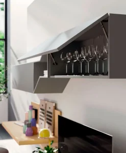 Orme Architetto: Soggiorno Light Day 13 in laminato opaco. Offerta Outlet!- Soggiorni Completi