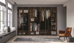 Dall'Agnese Armadio * glass up realizzato in vetro di scontato -30%- Armadi