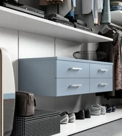 Artigianale Armadio * z39 realizzato in laminato materico di scontato -40%- Armadi