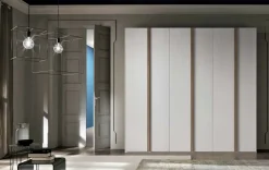 Gierre Mobili Armadio ante battenti in laminato materico City 122 scontato- Armadi