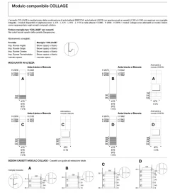 Sangiacomo Armadio ante battenti in laccato opaco Collage scontato 31%- Armadi