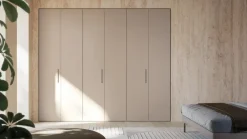 Gierre Mobili Armadio ante battenti in laminato opaco Abaco di- Armadi