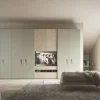 Ballancin Armadio ante battenti in laccato opaco Armadio porta-tv mod.jackie di in promo-sconto del 40% scontato- Armadi