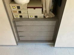 Armadio ante scorrevoli in laminato materico Elen  di^Alf Da Fre Hot