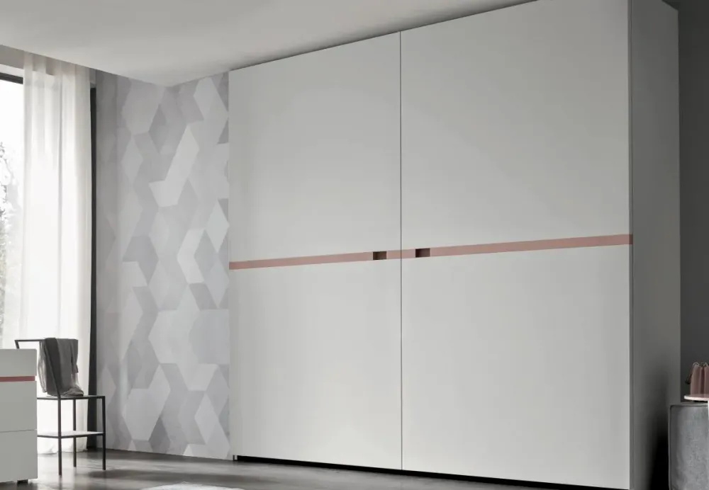 Maronese ACF Armadio ante scorrevoli in laminato materico Ciak complanare Maronese scontato 34%- Armadi