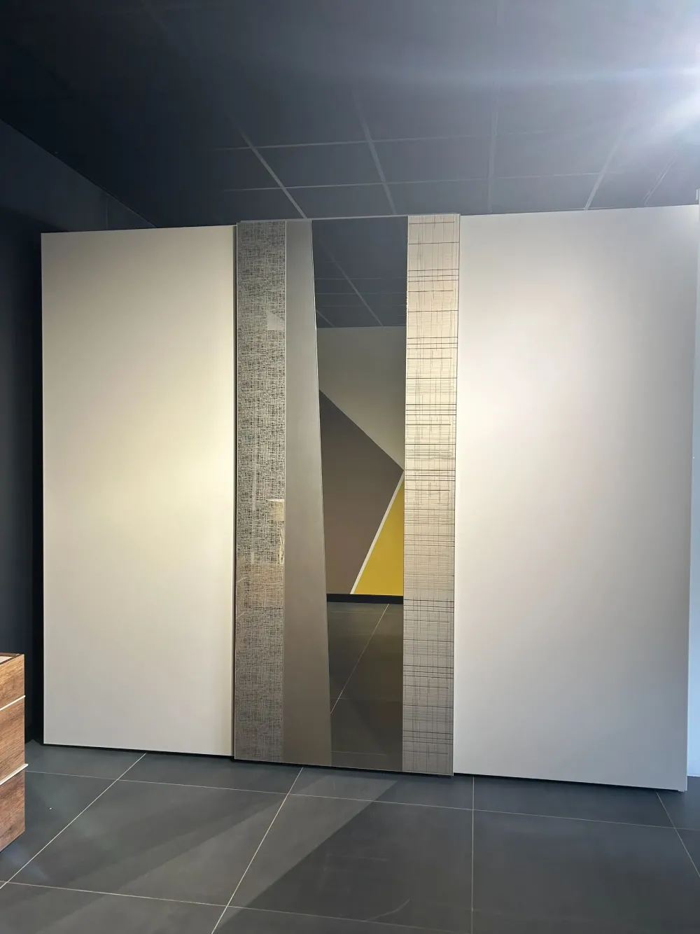 Armadio ante scorrevoli in laminato opaco Smart di^Tomasella Outlet