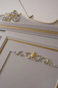 Artigianale Armadio ante scorrevoli in laccato opaco Paris di- Armadi