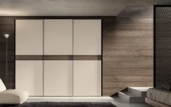 Best Armadio ante scorrevoli in laminato materico Power 08 di Armadi