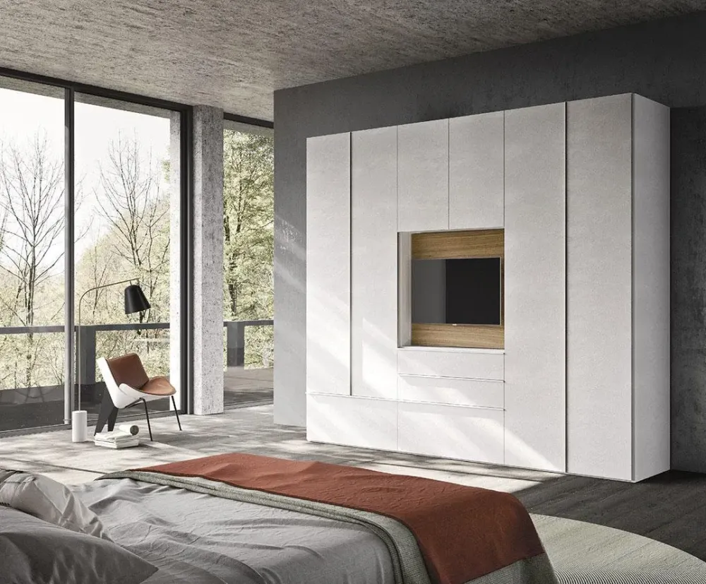 Discount Armadio Armadio anta battente c354 di A PREZZO SCONTATO 30% Armadi