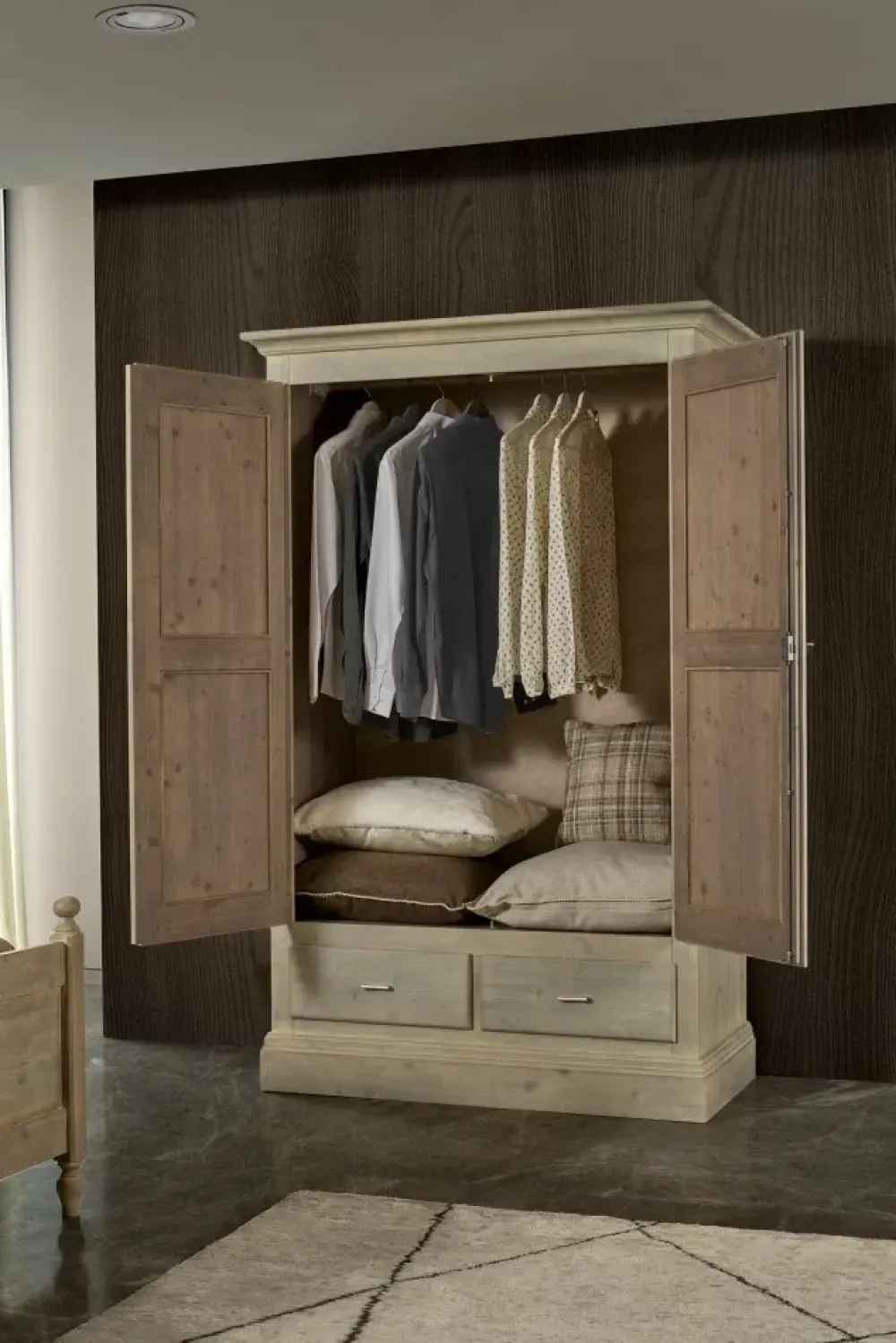 New Armadio Armadio art 302 a a due ante a prezzo scontato Armadi