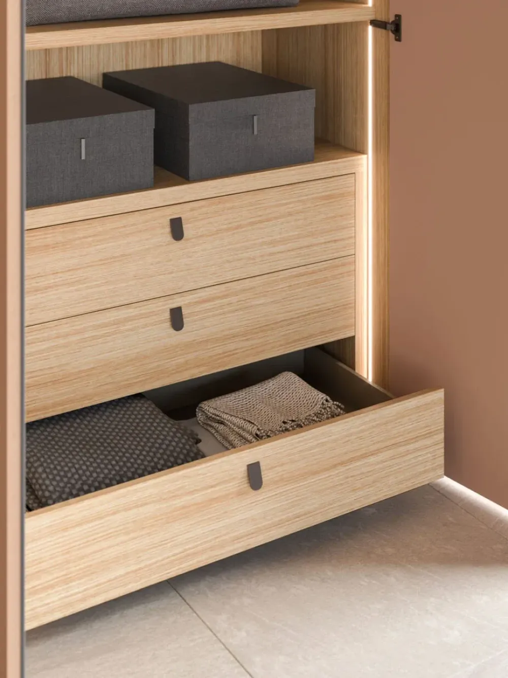 Online ARMADIO Armadio battente night 05 di in OFFERTA OUTLET Armadi