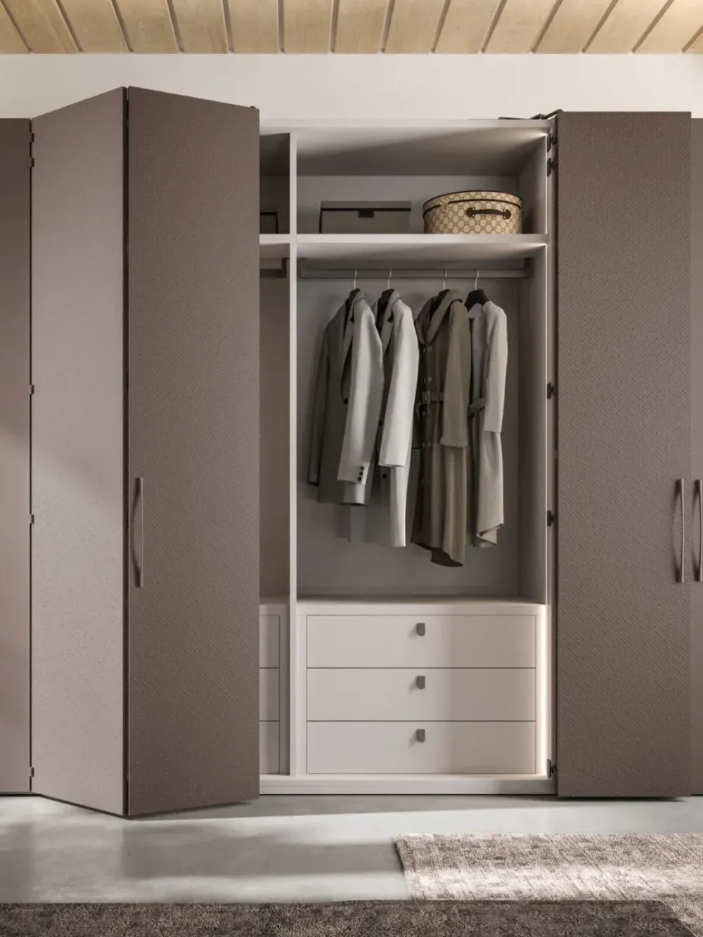 New ARMADIO Armadio battente night 08 di in OFFERTA OUTLET Armadi