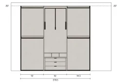 Armadio Armadio brezza a sei ante in Offerta Outlet^Mercantini Online