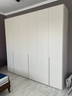 Best Armadio Armadio doimo laccato opaco tortora a sei ante a prezzo Outlet Armadi