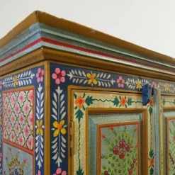 Outlet Etnico Armadio Armadio in legno colorato  etnico  di A PREZZO SCONTATO 27%- Armadi