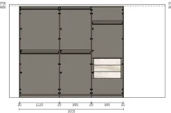 Armadio Armadio now a sei ante a prezzo scontato^Lago New